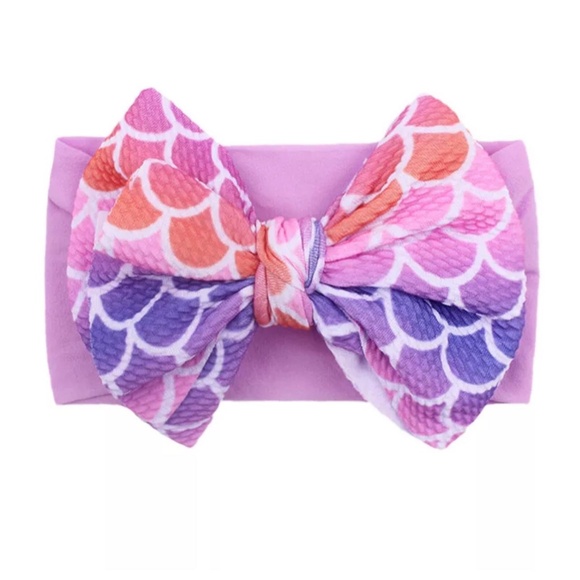 6pcs Baby  floral Print headband bow knot  multi colors - Picture 8 of 13